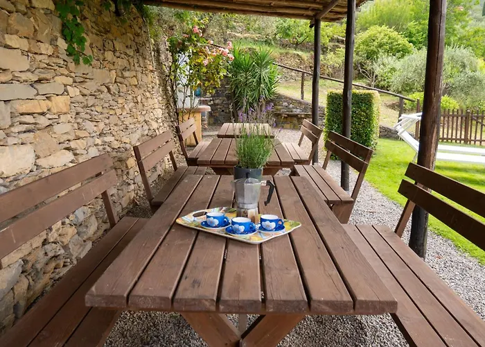 Host4u - Borgata Vallone With Stunning Garden And Parking Apartment *