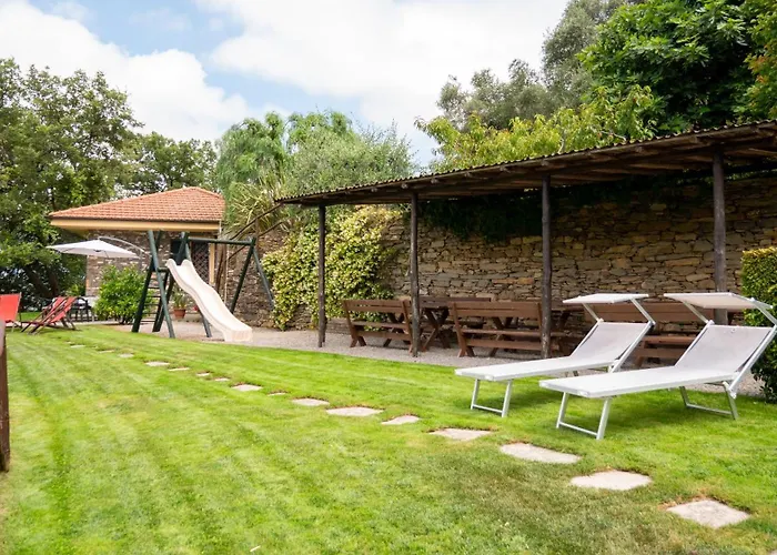 شقة Host4u - Borgata Vallone With Stunning Garden And Parking