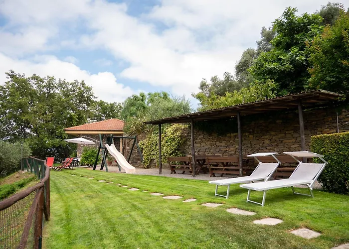 公寓 Host4u - Borgata Vallone With Stunning Garden And Parking